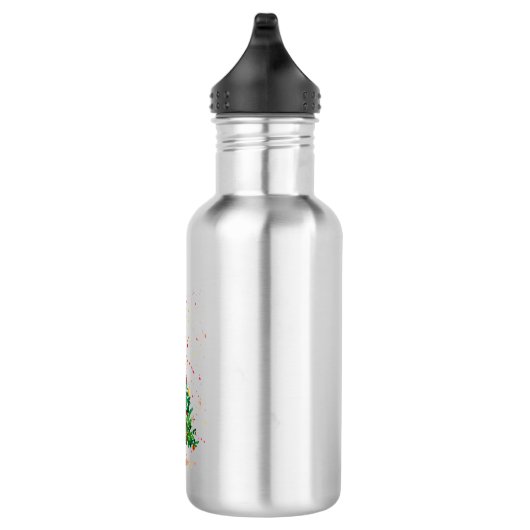 Kleurrijke kerstboom voor Waterverf Waterfles (Rechts)