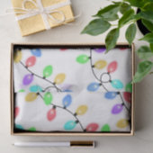 Kleurrijke kerstlichten tissuepapier (Geschenk)