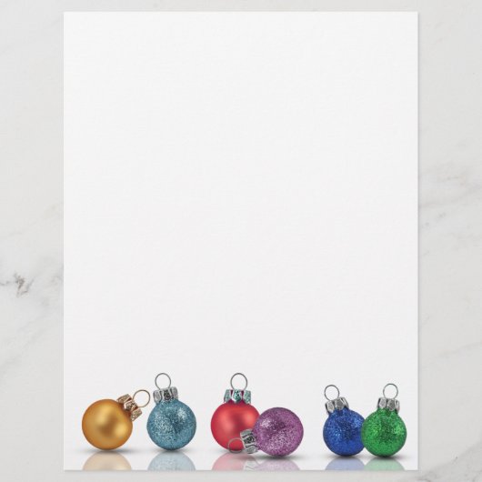 Kleurrijke kerstversiering (Voorkant)