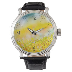 Kleurrijke kiemen horloge