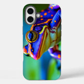 Kleurrijke kikker telefoonhoesje Case-Mate iPhone case (Achterkant)