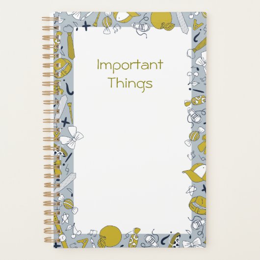 Kleurrijke Kinderen en Leraar's Everyday Planner (Voorkant)