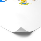 Kleurrijke Kinderen Poster (Hoek)