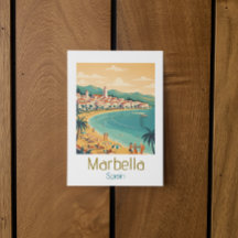 Kleurrijke Klassieke Marbella Spanje Reis Elegante