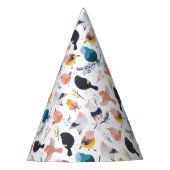 Kleurrijke kleine vogelsoorten - botanisch paradij feesthoedjes (Voorkant)