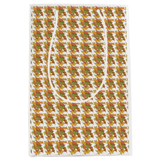 Kleurrijke kleppen voor Thanksgiving Originele Kun Medium Cadeauzakje