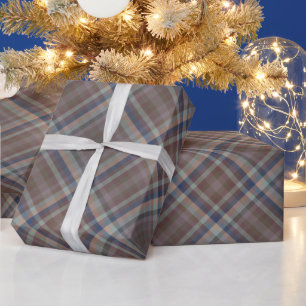 Kleurrijke kleuren van het jaar strepenpatroon cadeaupapier