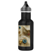 Kleurrijke klimmende wandraketten waterfles  (Rechts)