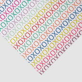 Kleurrijke knuffels en kussen Tissue Paper Tissuepapier (Detail)