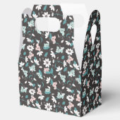 Kleurrijke Koala Patroon Leuke Dier en Bloemen Bedankdoosjes (Geopend)