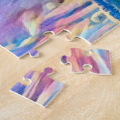 Kleurrijke Koe Art Puzzel (Zijkant)