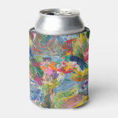 Kleurrijke Koelbox Drink esthetiek kan bier soda Blikjeskoeler (Blikje Voorkant)