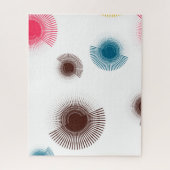 Kleurrijke, koele, trendomcirkels van stedelijke b legpuzzel (Verticaal)