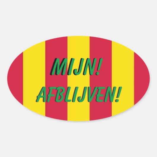 Kleurrijke Koffer Sticker (Voorkant)