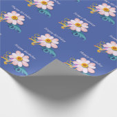 Kleurrijke Kolibrie Bewerkbaar Cadeaupapier (Hoek)