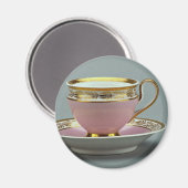 Kleurrijke kop en schotel, Berlijn, Duitsland Magneet (Voorkant / Achterkant)