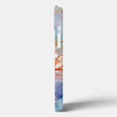 Kleurrijke koraal waterverf Case-Mate iPhone case (Achterkant / Links)