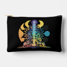 Kleurrijke Kosmische Chakra Meditatie Spirituele E