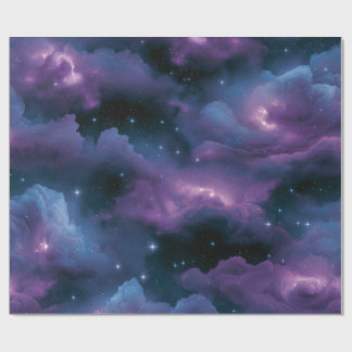 Kleurrijke Kosmische Nevel Cadeaupapier