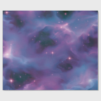 Kleurrijke Kosmische Nevel Cadeaupapier