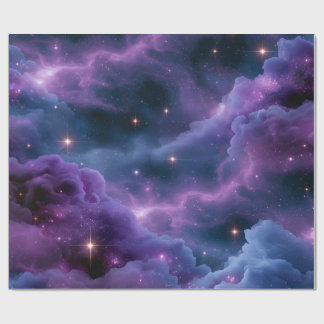 Kleurrijke Kosmische Nevel Cadeaupapier