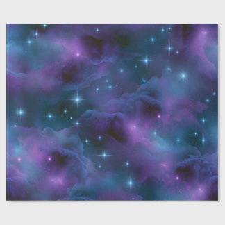 Kleurrijke Kosmische Nevel Cadeaupapier