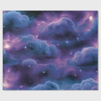 Kleurrijke Kosmische Nevel Cadeaupapier