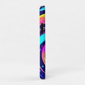 kleurrijke kosmische werveling Case-Mate iPhone case (Achterkant/rechts)