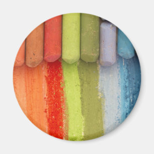 kleurrijke krayon magneet