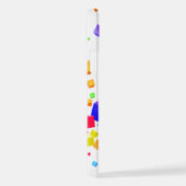 Kleurrijke kubussen 1 iPhone hoesje (Rechterkant)