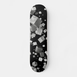 Kleurrijke kubussen 4 skateboard