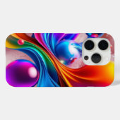 Kleurrijke Kunst Case-Mate iPhone Case (Achterkant (horizontaal))