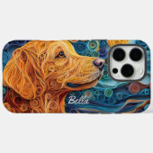 Kleurrijke Labrador Retriever Portret Case-Mate iPhone Case (Achterkant (horizontaal))