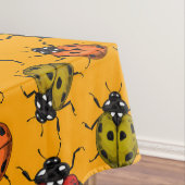 Kleurrijke ladybugs tafelkleed (Voorbeeld)