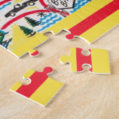  kleurrijke Lake Superior Route Legpuzzel (Zijkant)