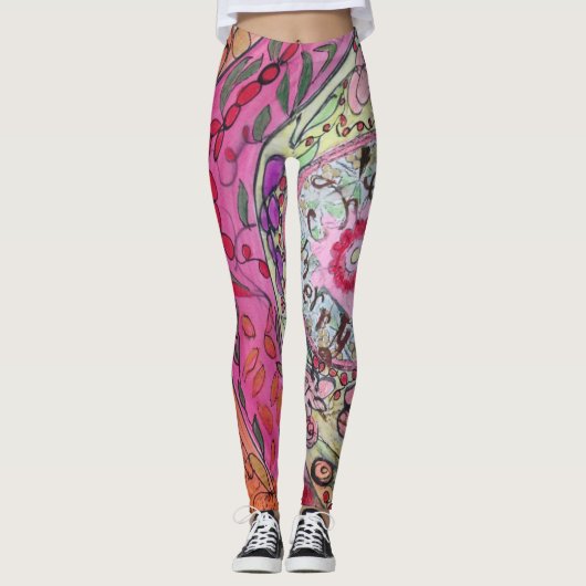 Kleurrijke Leggings (Voorkant)