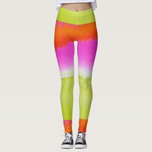 Kleurrijke leggings (Voorkant)
