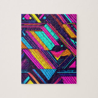 Kleurrijke legpuzzel