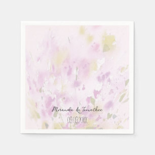 Kleurrijke lente zomer bloementuin Boho Servet