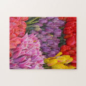 Kleurrijke lentuspenpuzzel legpuzzel (Horizontaal)