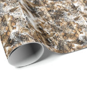 Kleurrijke Leopard Zebra camouflagepatroon Cadeaupapier (Rol Hoek)