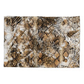 Kleurrijke Leopard Zebra camouflagepatroon Kussensloop (Achterkant)