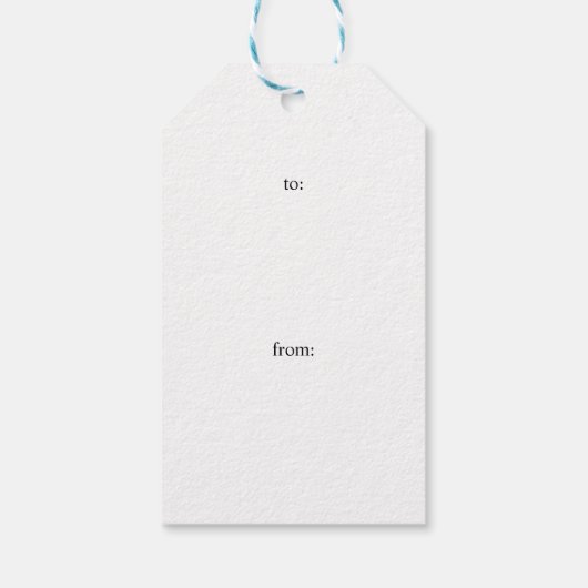 Kleurrijke leuke gelukkige verjaardag cadeaulabel (Achterkant)