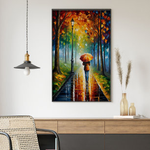 Kleurrijke Levendige Herfst Herfst Herfst Herfst l Poster