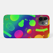 Kleurrijke Levendige Neon Fruits Pattern Art Case-Mate iPhone Case (Achterkant (horizontaal))