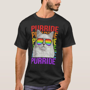 Kleurrijke LGBT Purride Gay Pride Regenboog Vlag K T-shirt