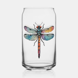 Kleurrijke Libel Blikvorm Glas