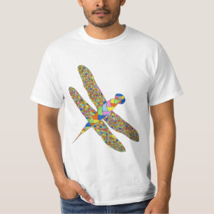 Kleurrijke Libel T-shirt