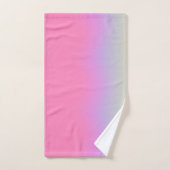 Kleurrijke Lichten Gradiënt Aura Bad Handdoek (Handdoek)