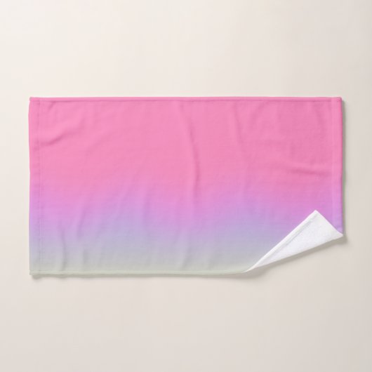 Kleurrijke Lichten Gradiënt Aura Bad Handdoek (Handdoek)